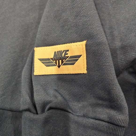 Nike Blue Pullover with Embroidered Logo - Picture 9 of 15